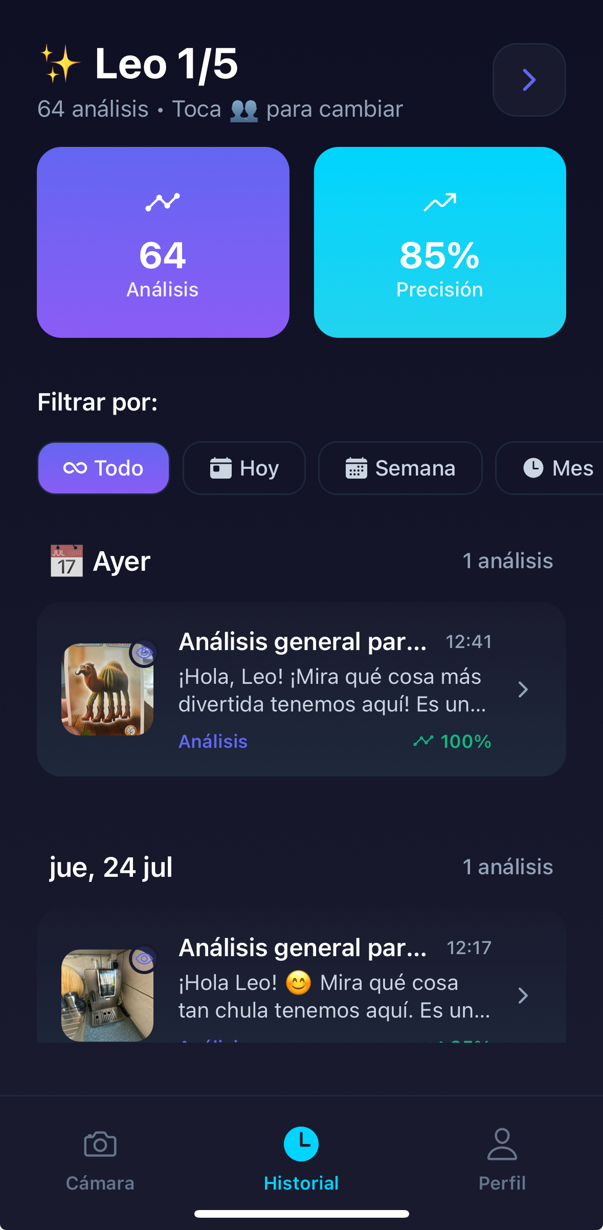 Historial